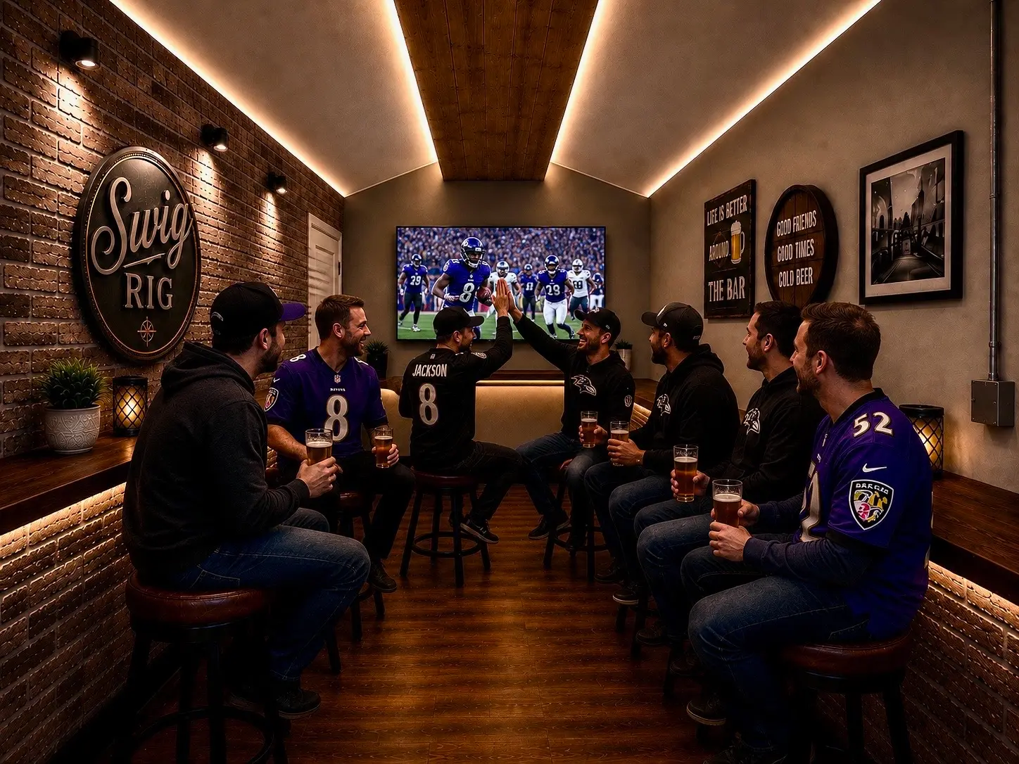 Swig Rig for sports fans
